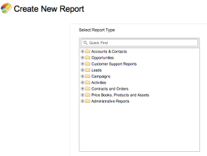 Salesforce Reports